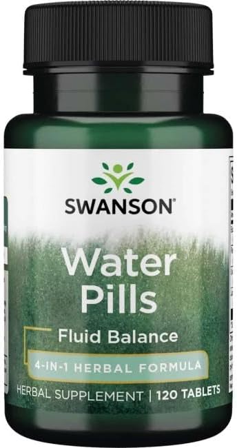 Swanson Water Pills 120 Tabs (Pack of 1)