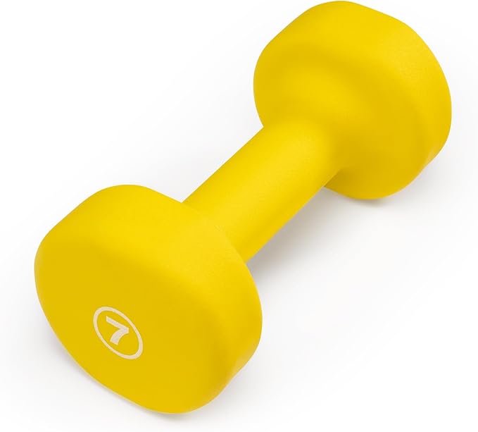 Marcy Colored Neoprene Dumbbell (Sold in Singles) Hand Weights, Exercise Free Weights for Home Gym