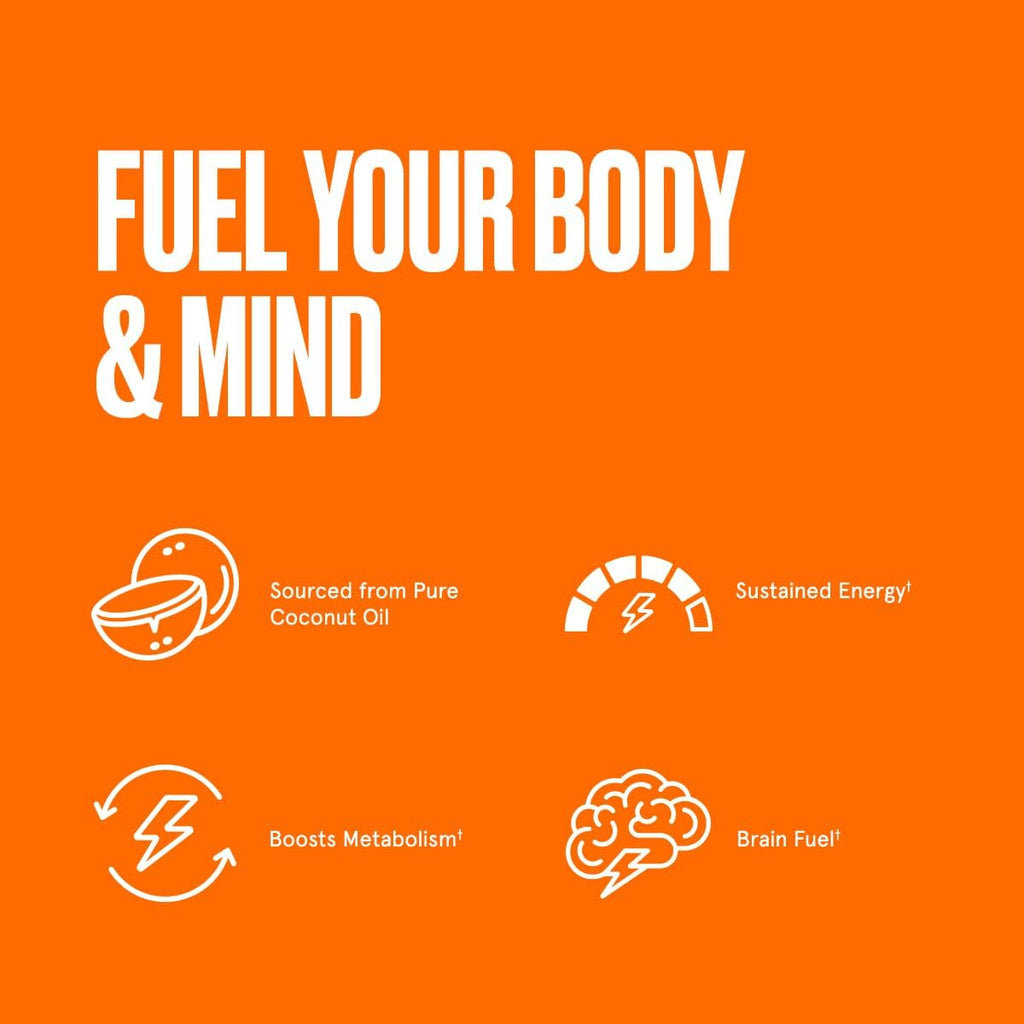 Brain Octane Premium C8 MCT Oil from Non-GMO Coconuts, 14g MCTs, 14 Fl Oz, Bulletproof Keto Supplement for Sustained Energy, Appetite Control, Mental & Physical Energy, Non-GMO, Vegan & Cruelty Free