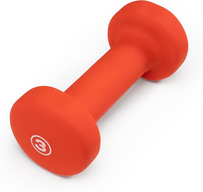 Marcy Colored Neoprene Dumbbell (Sold in Singles) Hand Weights, Exercise Free Weights for Home Gym