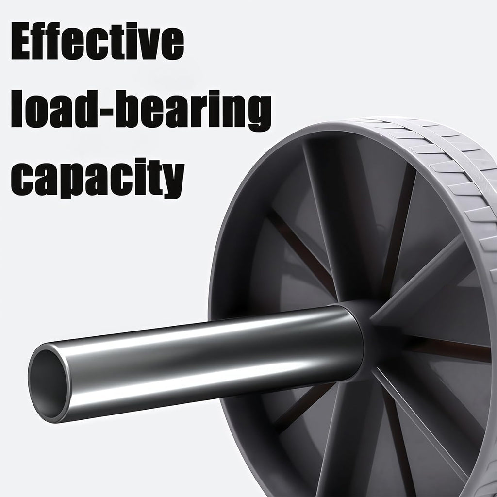 Wheel for Abs Workout, Core Strength Training Equipment - Exercise Wheel for Home Gym, Abdominal Muscle Toner, Fitness Equipment for Men & Women
