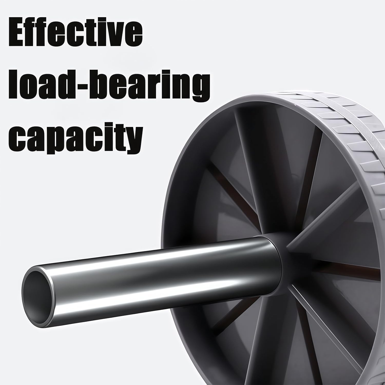 Wheel for Abs Workout, Core Strength Training Equipment - Exercise Wheel for Home Gym, Abdominal Muscle Toner, Fitness Equipment for Men & Women