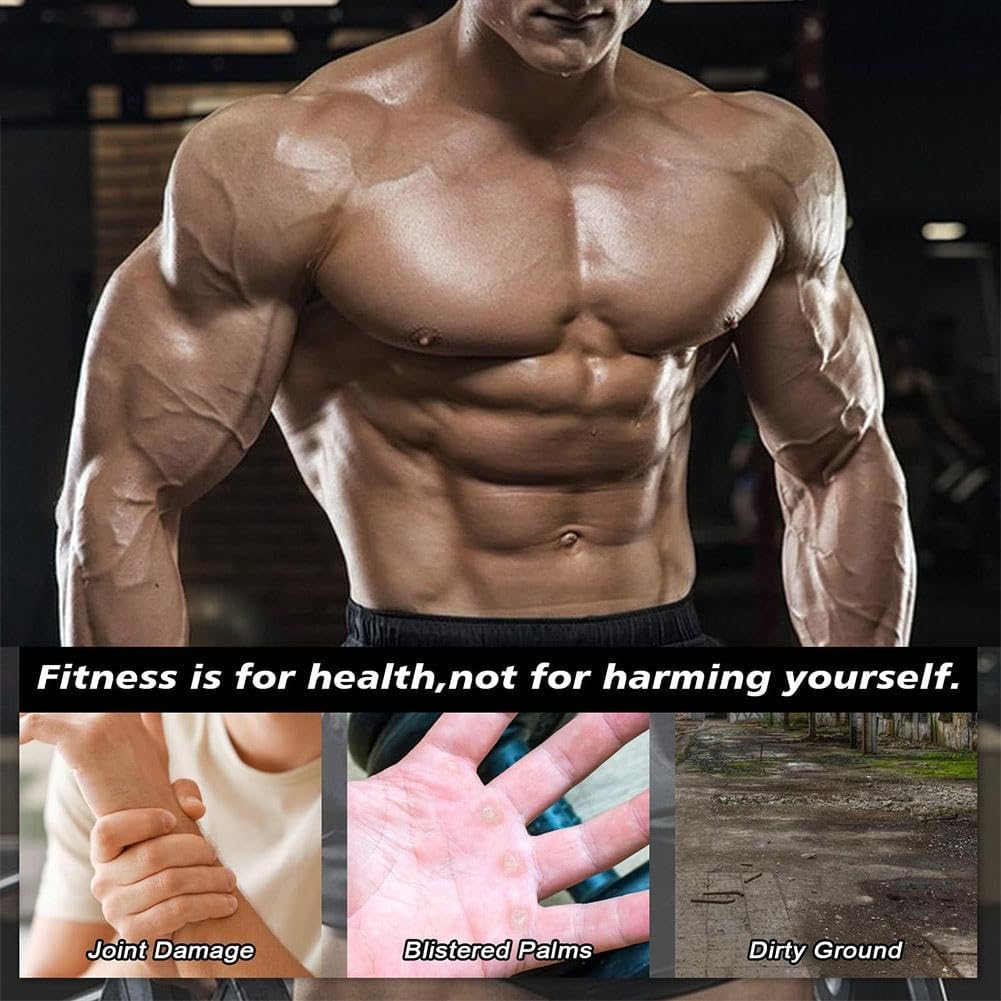 Push-up Stand, 2 PCS Wood Pushup Bars Non-Slip Base Exercise Home Workout Equipment, Push Up Bars & Calisthenics Bar, Supports Aerobics and Upper Body Strength Training for Men and Women