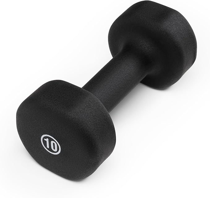 Marcy Colored Neoprene Dumbbell (Sold in Singles) Hand Weights, Exercise Free Weights for Home Gym