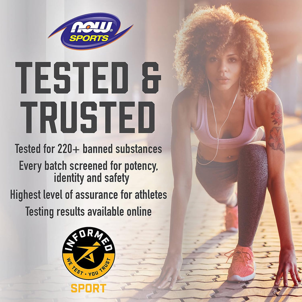 NOW Foods Sports Nutrition, ZMA (Zinc, Magnesium and Vitamin B-6), Enhanced Absorption, Sports Recovery*, 180 Capsules