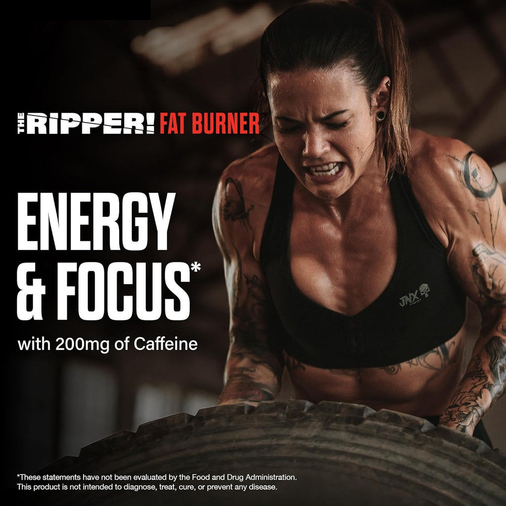 The Ripper! Shredding Thermogenic Fat Burner - Pineapple Shred 30 Servings | Advanced Fast Acting Thermogenic Pre-Workout, Appetite Suppressant for Men & Women