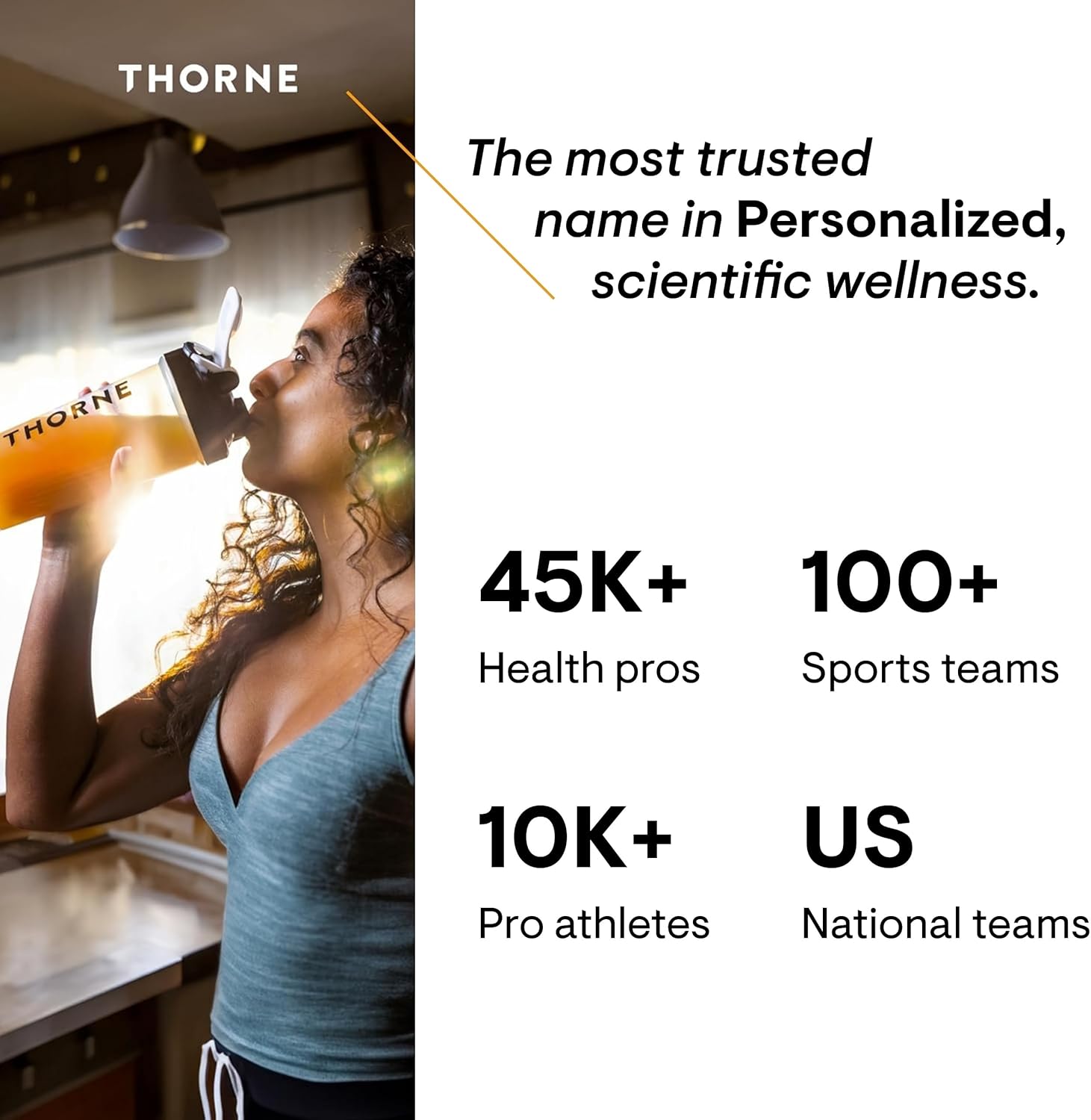 THORNE Creatine - Micronized Creatine Monohydrate Powder - Support for Muscles & Cognitive Function* - for Women & Men - Unflavored - NSF Certified for Sport - 5 g per Serving - 90 Servings