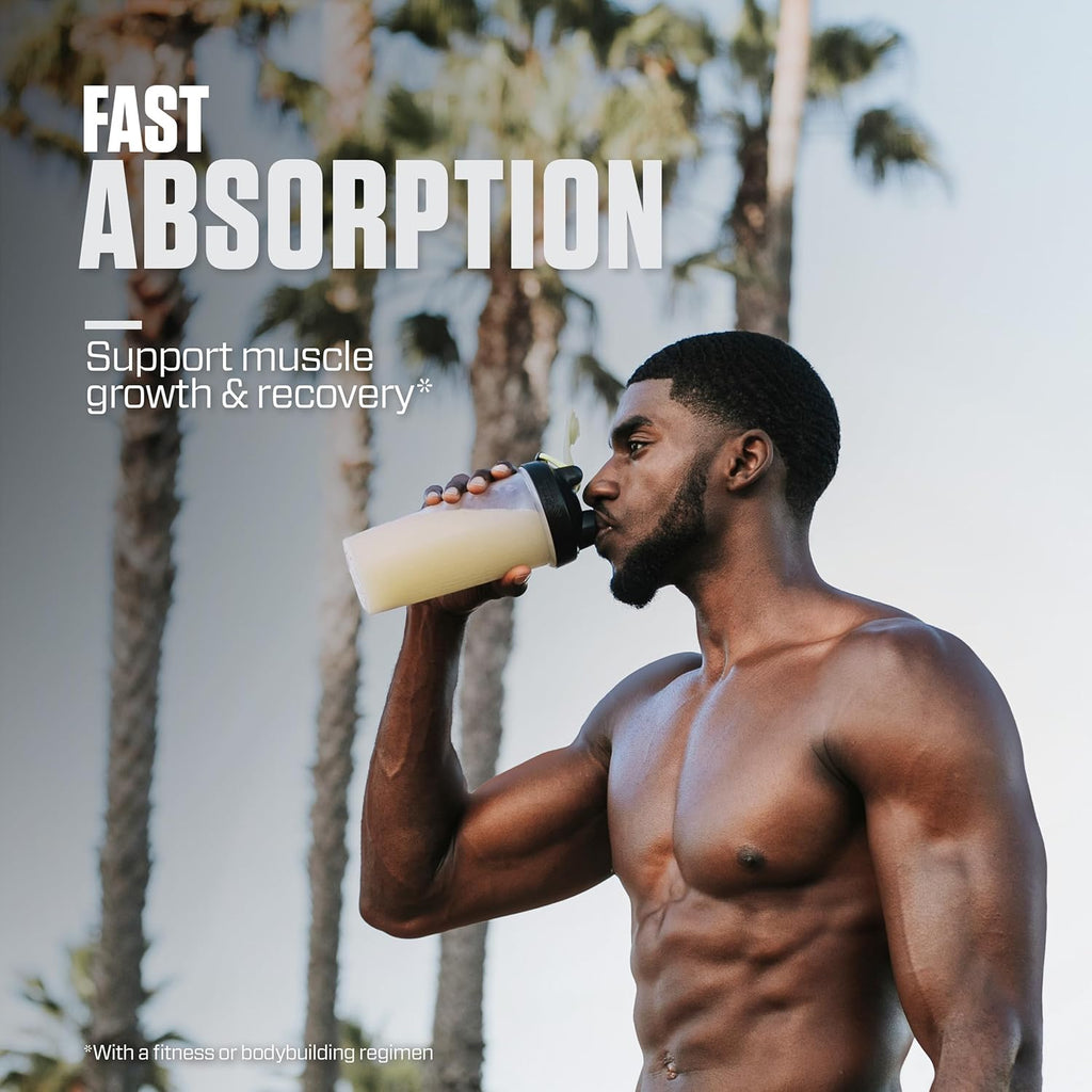 Dymatize ISO100 Whey Protein Powder Isolate, Gourmet Vanilla, 25g of Protein, 5.5g BCAAs, Less Than 120 Cal., Gluten Free, 1g Fat, 1g Sugar, 2g Carb (20 Servings)