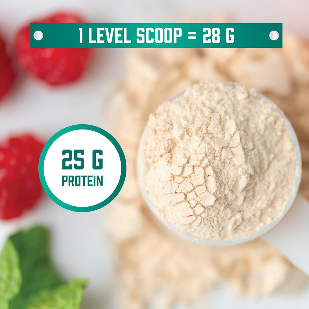 NOW Foods Sports Nutrition, Whey Protein Isolate, 25 g With BCAAs, Unflavored Powder, 1.2-Pound