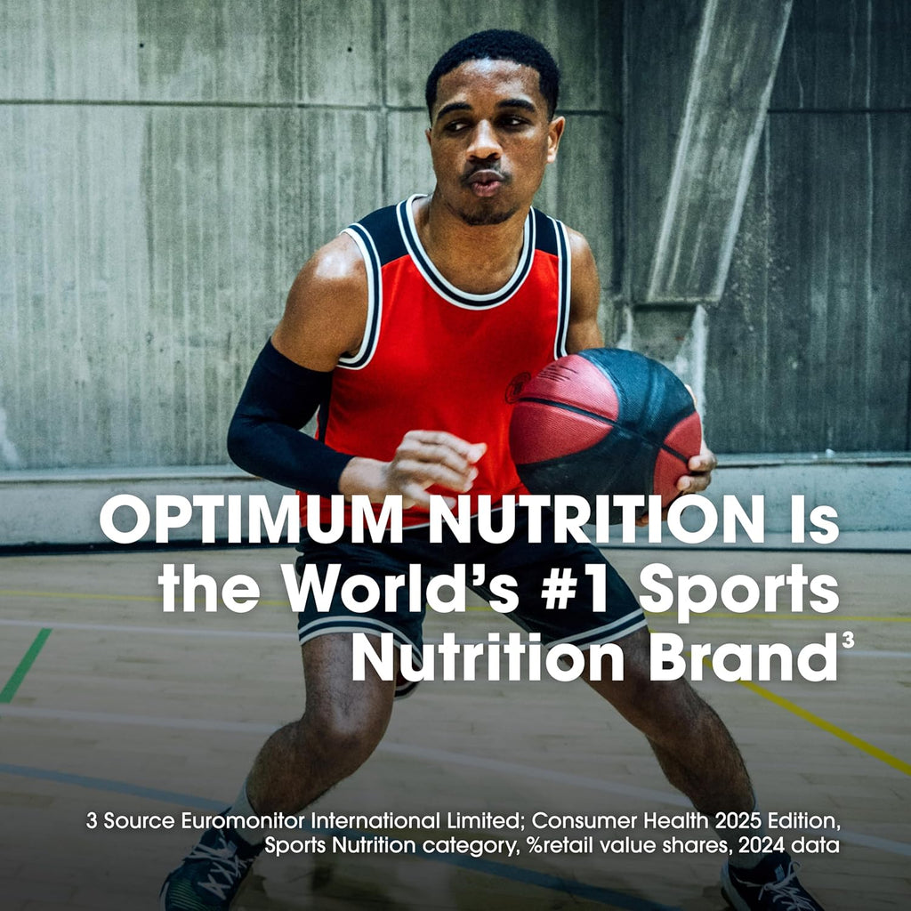 Optimum Nutrition Gold Standard 100% Whey Protein Powder, Double Rich Chocolate, 5 Pound