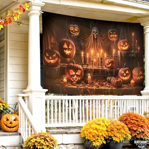 Spooky Halloween Backdrop 72x44 Inch | Halloween Party Decorations
