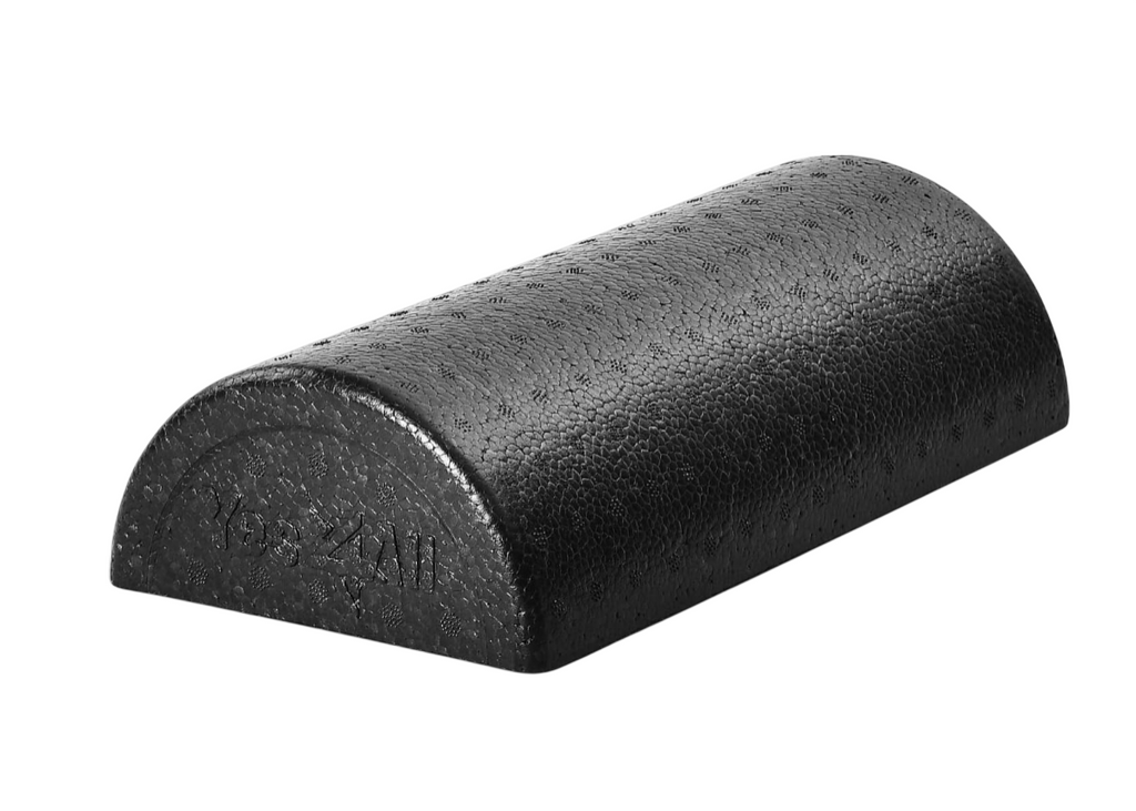 High-Density EPP Half Round Back Roller Foam, Exercise Foam Roller for Yoga, Pilates & Stretching