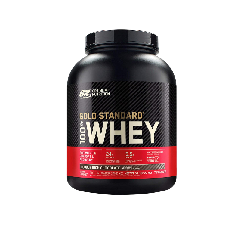 Optimum Nutrition, 100% WHEY Gold Choc 5LB