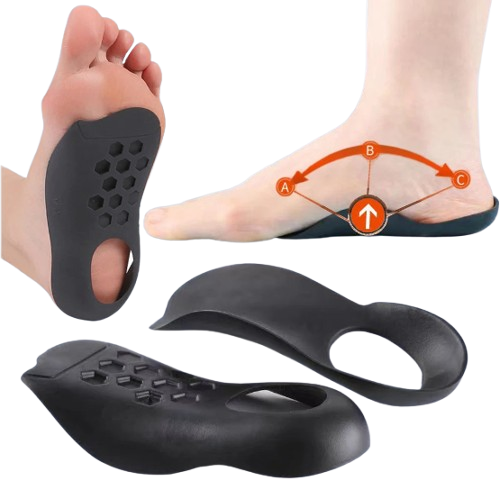 Plantar Fasciitis Insoles for Men Women - Orthotics Inserts, Shoe Insoles Arch Support Flat Feet Inserts Work Boot Insoles for Standing All Day