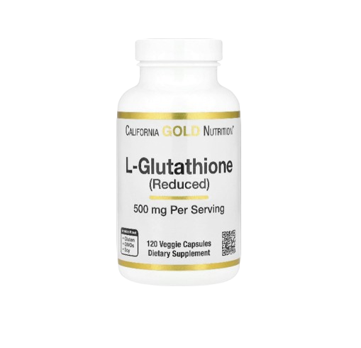 California Gold Nutrition L-Glutathione (Reduced), 500 mg, 120 Veggie Capsules