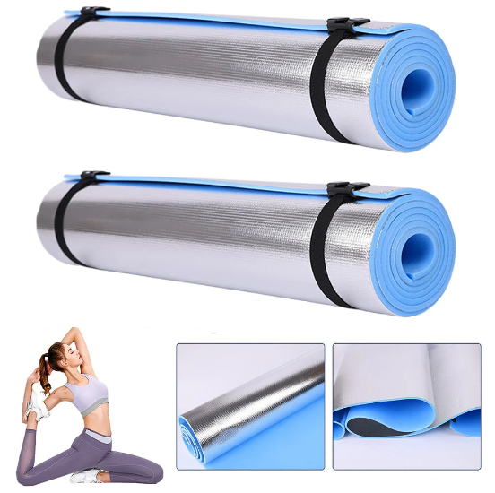 Yoga Mat Non Slip, Eco Friendly Fitness Exercise Mat with Carrying Strap,Pro Yoga Mats for Women,Workout Mats for Home, Pilates and Floor Exercises