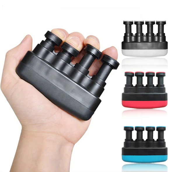 Hand Exerciser–Improve Dexterity and Strength in Fingers, Hands, Forearms- Adjust Tension Per Finger– Simulated Strings Help Develop Calluses- Comfortable Conditioning