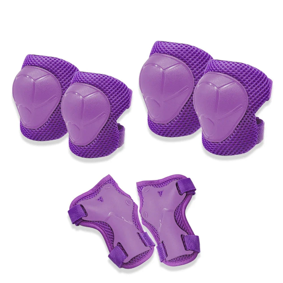 Knee Pads for Kids， Knee Pads and Elbow Pads Set Toddler 3-10 Years Protective Gear Set for Girls Boys with Wrist Guards for Skating Cycling Bike Rollerblading Scooter