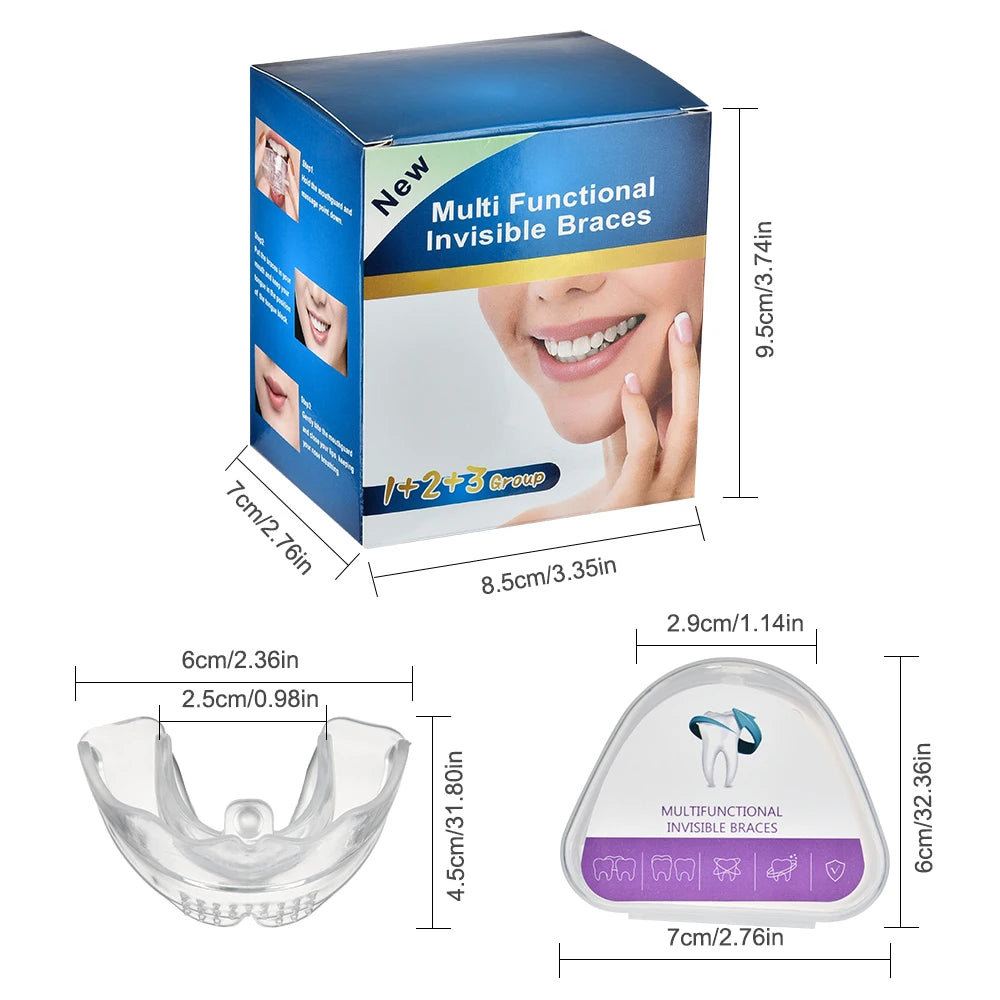 Custom Fit Hawley Retainer After Braces, Durable Dental Retainer, Upper & Lower Hawley Retainers for Teeth for Adults & Kids, 2 Pack
