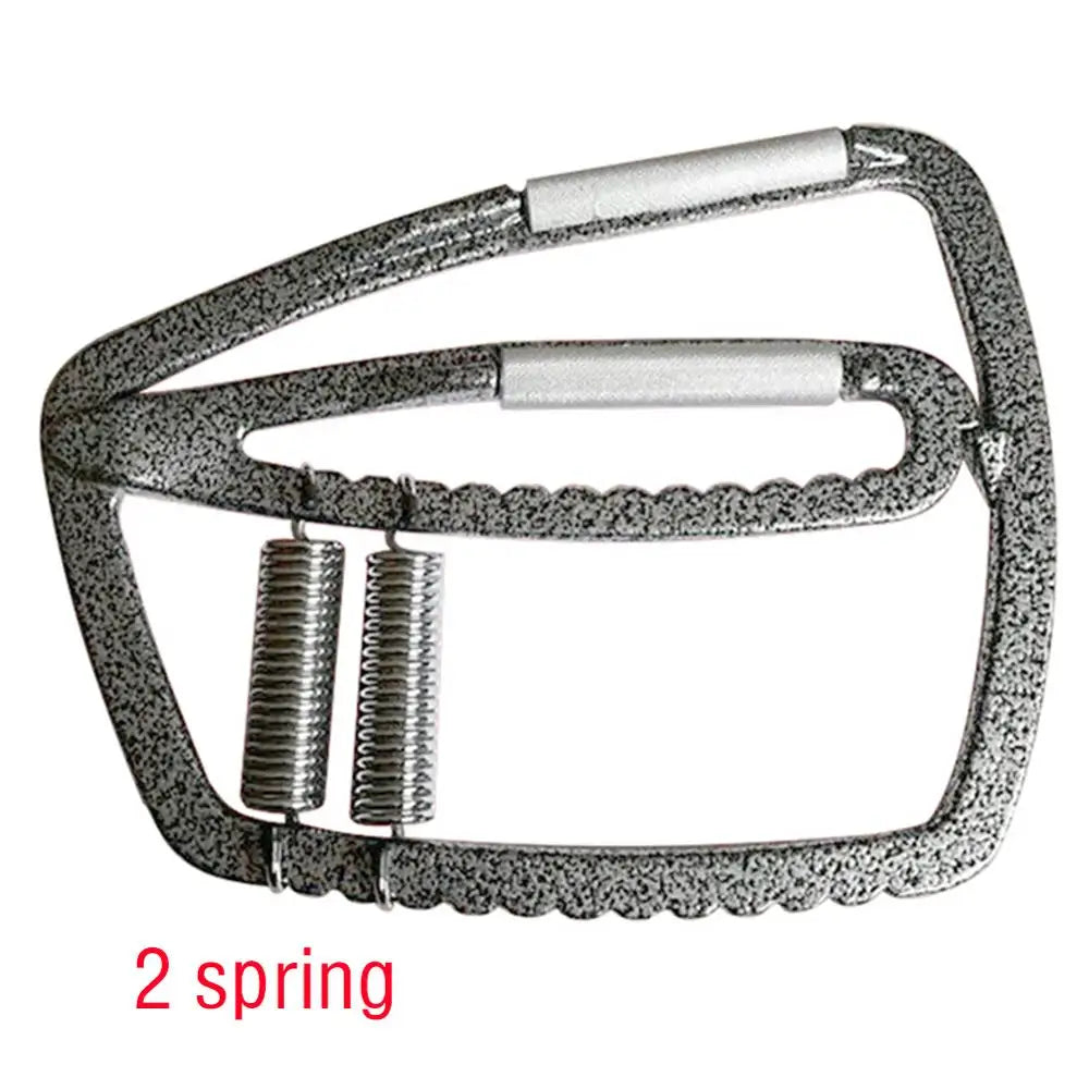 Solid Metal Hand Grip Dynamometer Hand Grip Strength Tester 165lb Adjustable Grip Strength Trainer with 5 Heavy Duty Springs,Professional Forearm & Finger Exercise Equipment for Athletes,Gym & Home Workouts