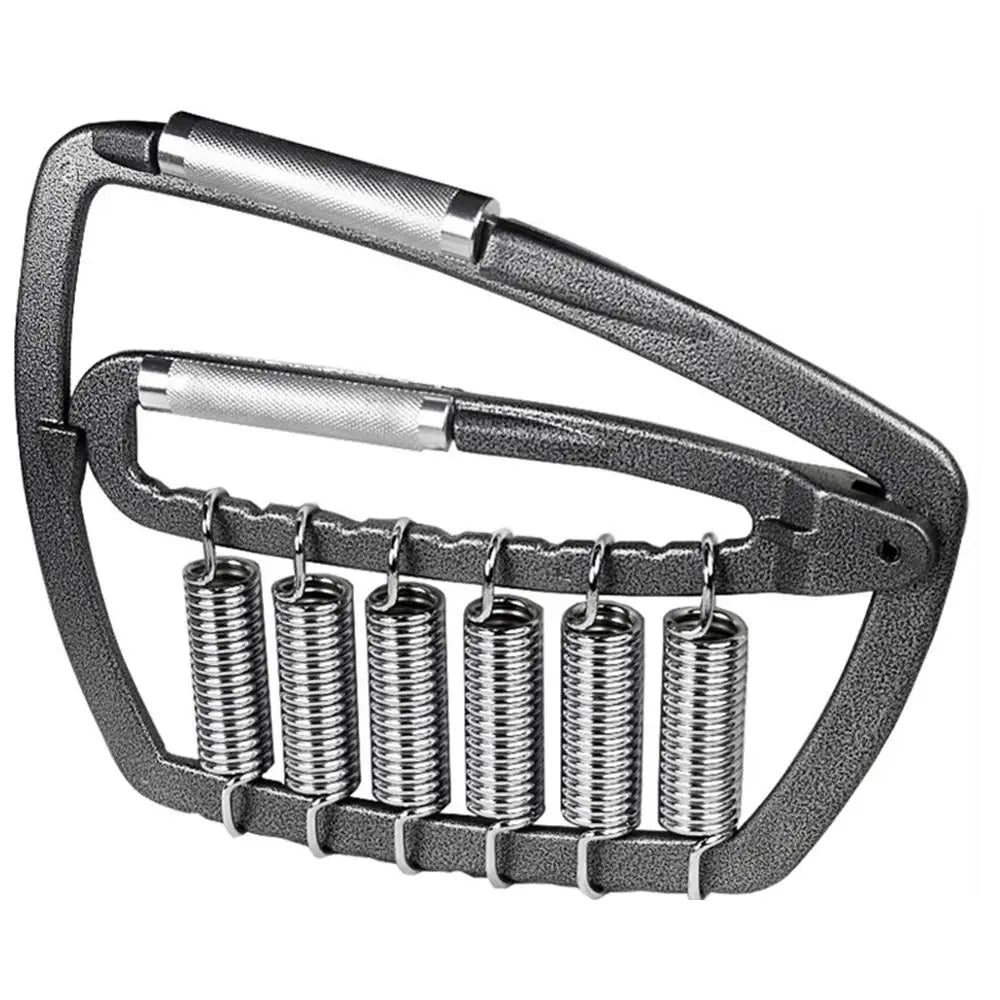 Solid Metal Hand Grip Dynamometer Hand Grip Strength Tester 165lb Adjustable Grip Strength Trainer with 5 Heavy Duty Springs,Professional Forearm & Finger Exercise Equipment for Athletes,Gym & Home Workouts