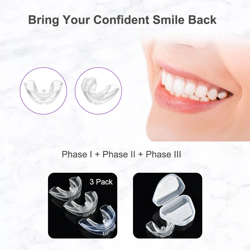 Custom Fit Hawley Retainer After Braces, Durable Dental Retainer, Upper & Lower Hawley Retainers for Teeth for Adults & Kids, 2 Pack