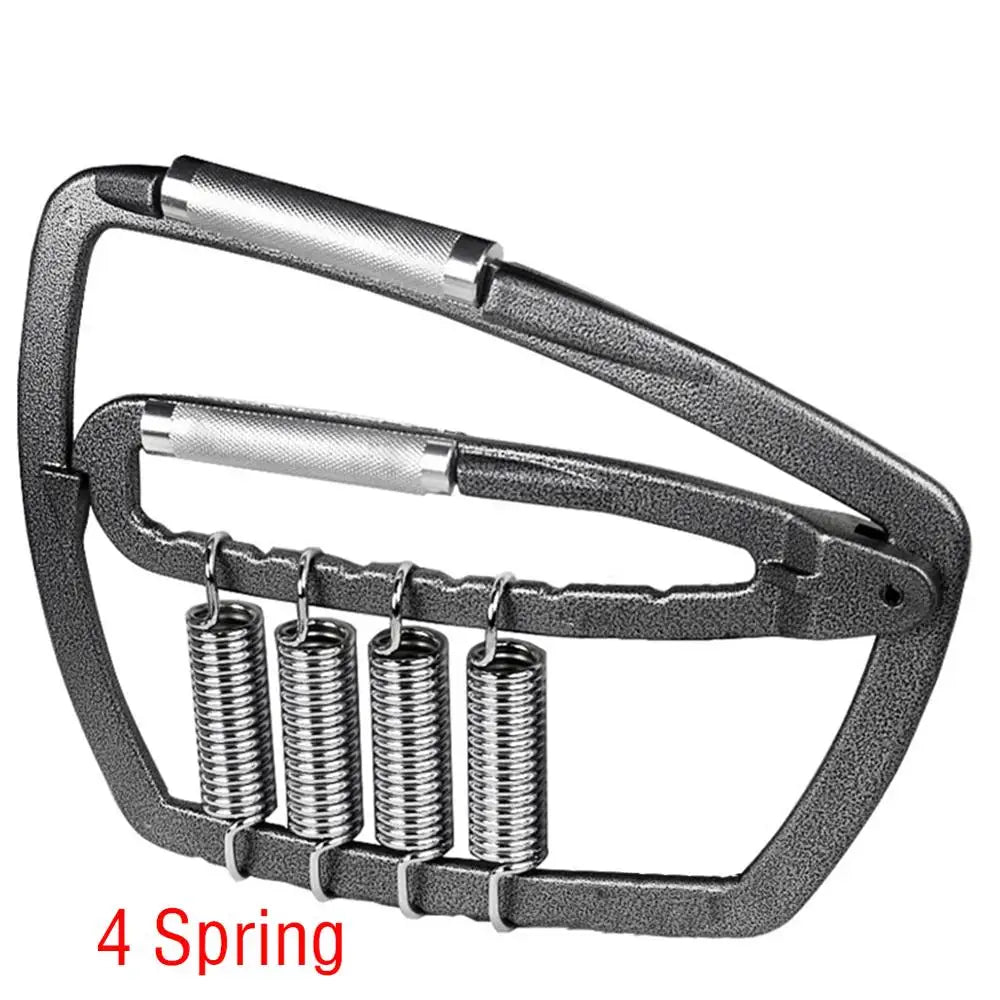 Solid Metal Hand Grip Dynamometer Hand Grip Strength Tester 165lb Adjustable Grip Strength Trainer with 5 Heavy Duty Springs,Professional Forearm & Finger Exercise Equipment for Athletes,Gym & Home Workouts