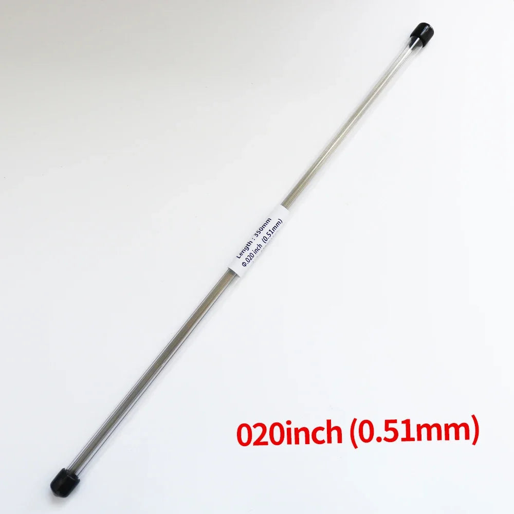 10pcs Lingual Retainer Wire Stainless SteelSuper elastic Flat Straight Twist Wires,0.010 * 0.032