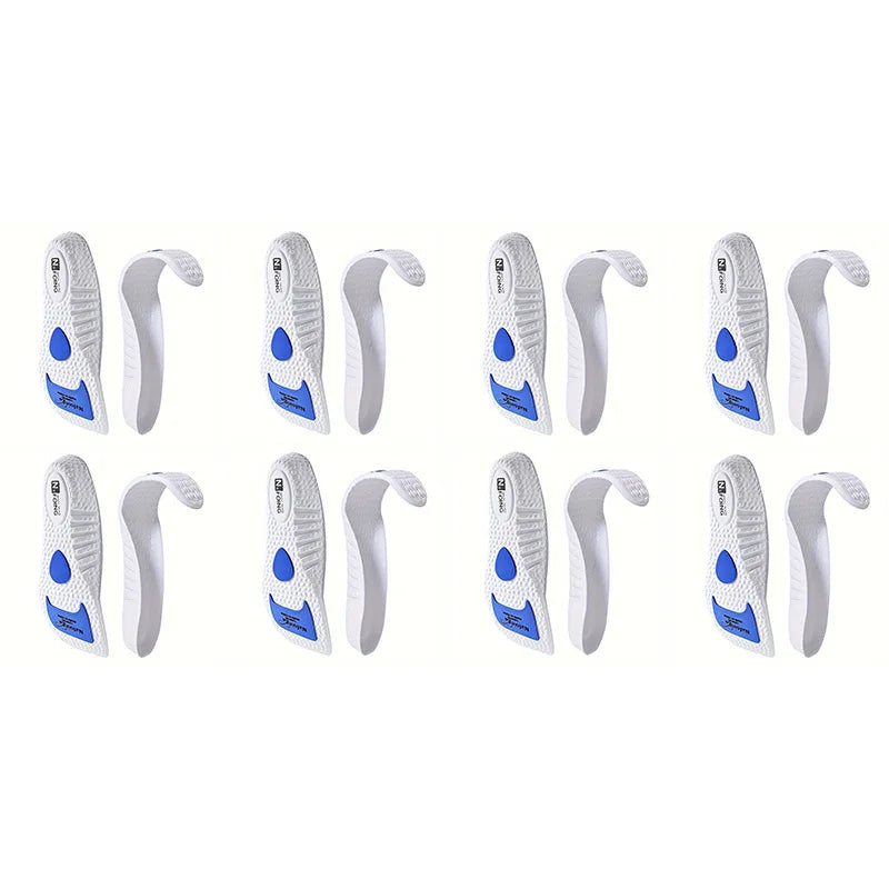 FEELLIFE Plantar Fasciitis Relief Shoe Insoles [1-Pair], Arch Support Insoles, Running Athletic Gel Shoe Inserts, Orthotic Inserts for Arch Pain[Trim to Fit: Men 8-12/Women 9-13]
