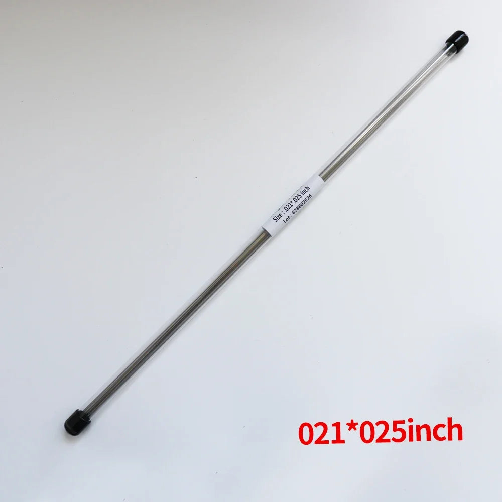 10pcs Lingual Retainer Wire Stainless SteelSuper elastic Flat Straight Twist Wires,0.010 * 0.032