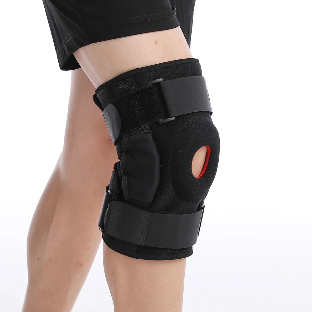 Knee Support Brace for Men Women, Adjustable Compression Sleeve Wrap Patellar Pad Tendon - Arthritis Pain, meniscus tear, Injury Recovery, Running, Workout, KS10