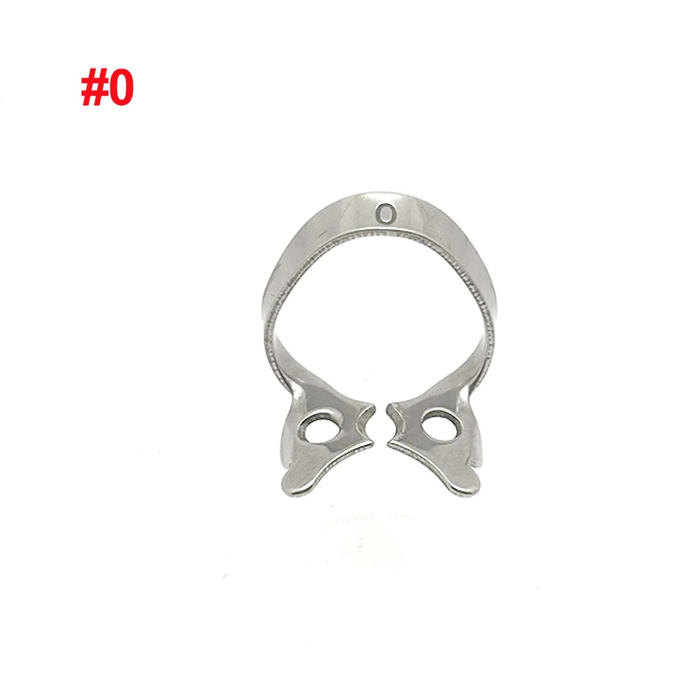 Professional Dental Rubber Dam Clamps | Endodontic Hygenic Brinker Universal Retractors| Tissue Gingival Lower Molars | Restorative Instruments Tools CE (Clamps Set of 5)