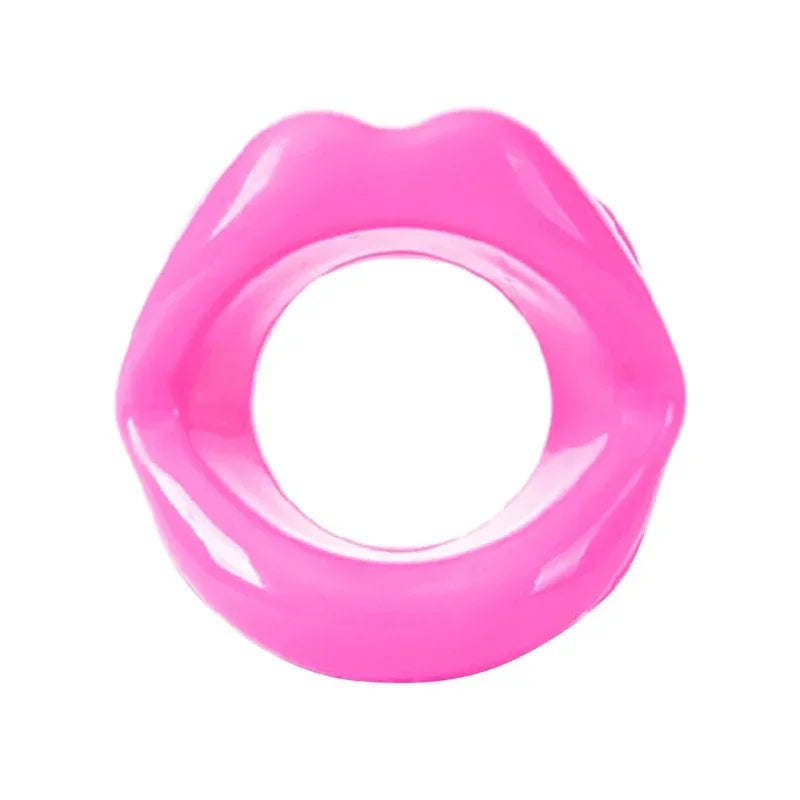 Face Slimmer Lip Trainer Silicone Face Lifting Lip Exerciser Mouth Muscle Tightener Tightening Anti Wrinkle Anti Aging Oral Exerciser Facial Slimmer Tool