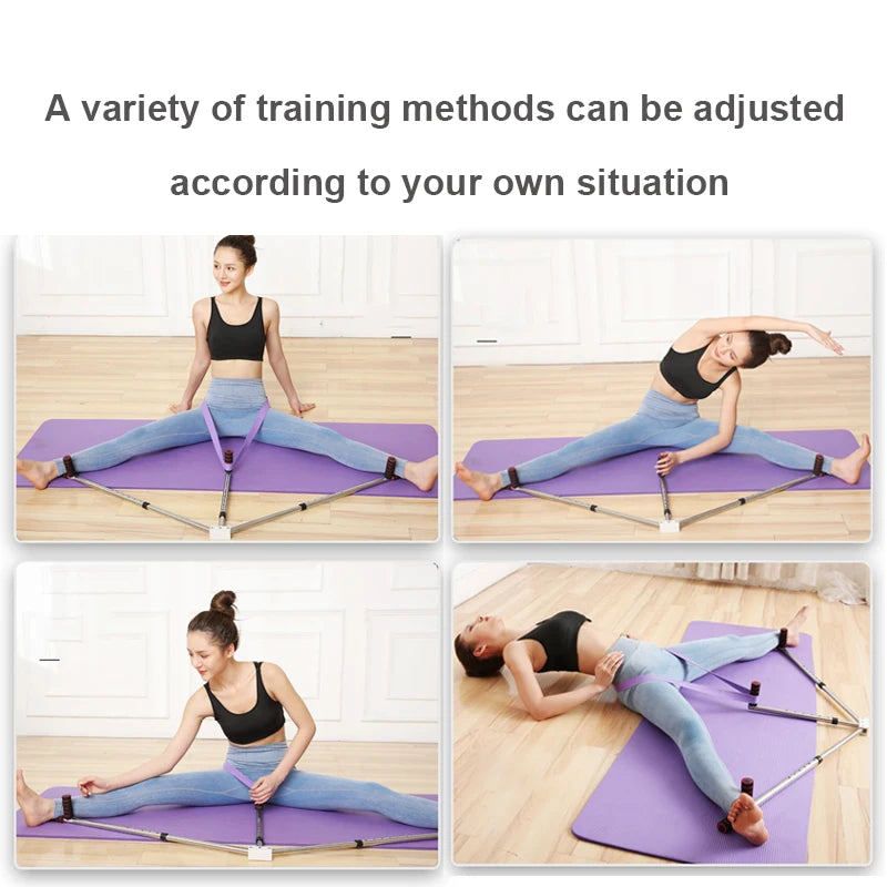 Leg Stretcher, 3 Bar Leg Split Stretching Machine, Flexibility Stretching Equipment for Ballet, Yoga, Dance, Martial Arts, MMA, Home Gym Exercise