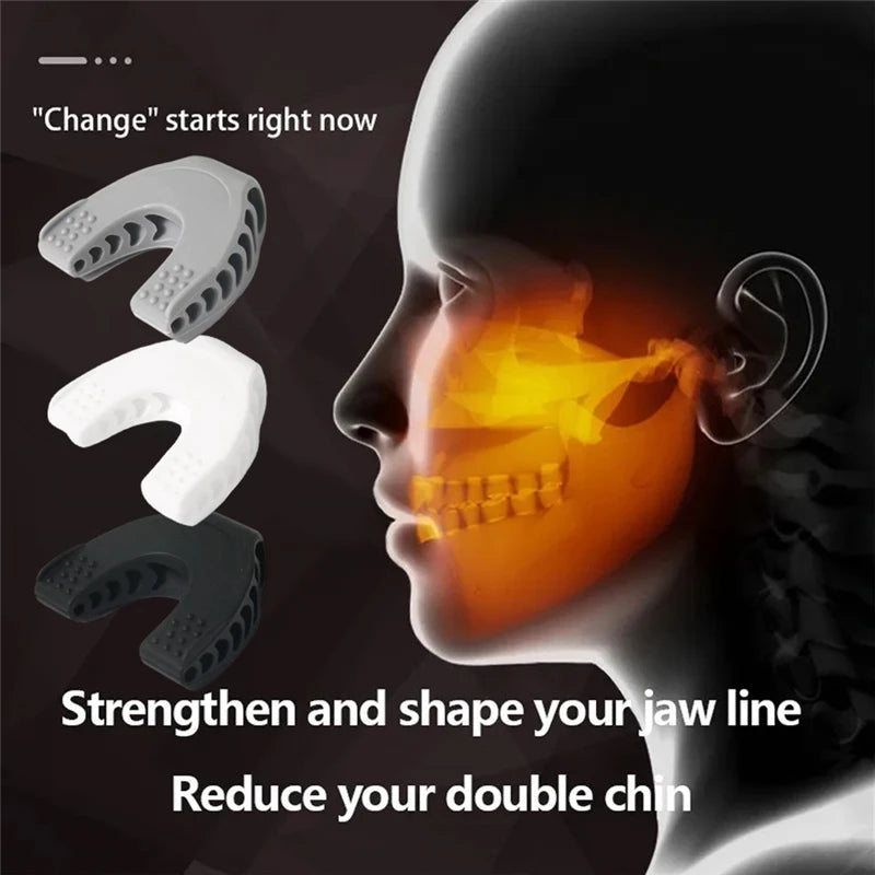 2pcs Achilles Fitness Double Chin Reducer Jaw Exerciser – Jawline Sculptor and Face Slimmer for Women and Men – Encourages Jaw Movement and Aids in Natural Jaw Function - Ideal for Mewing Practice