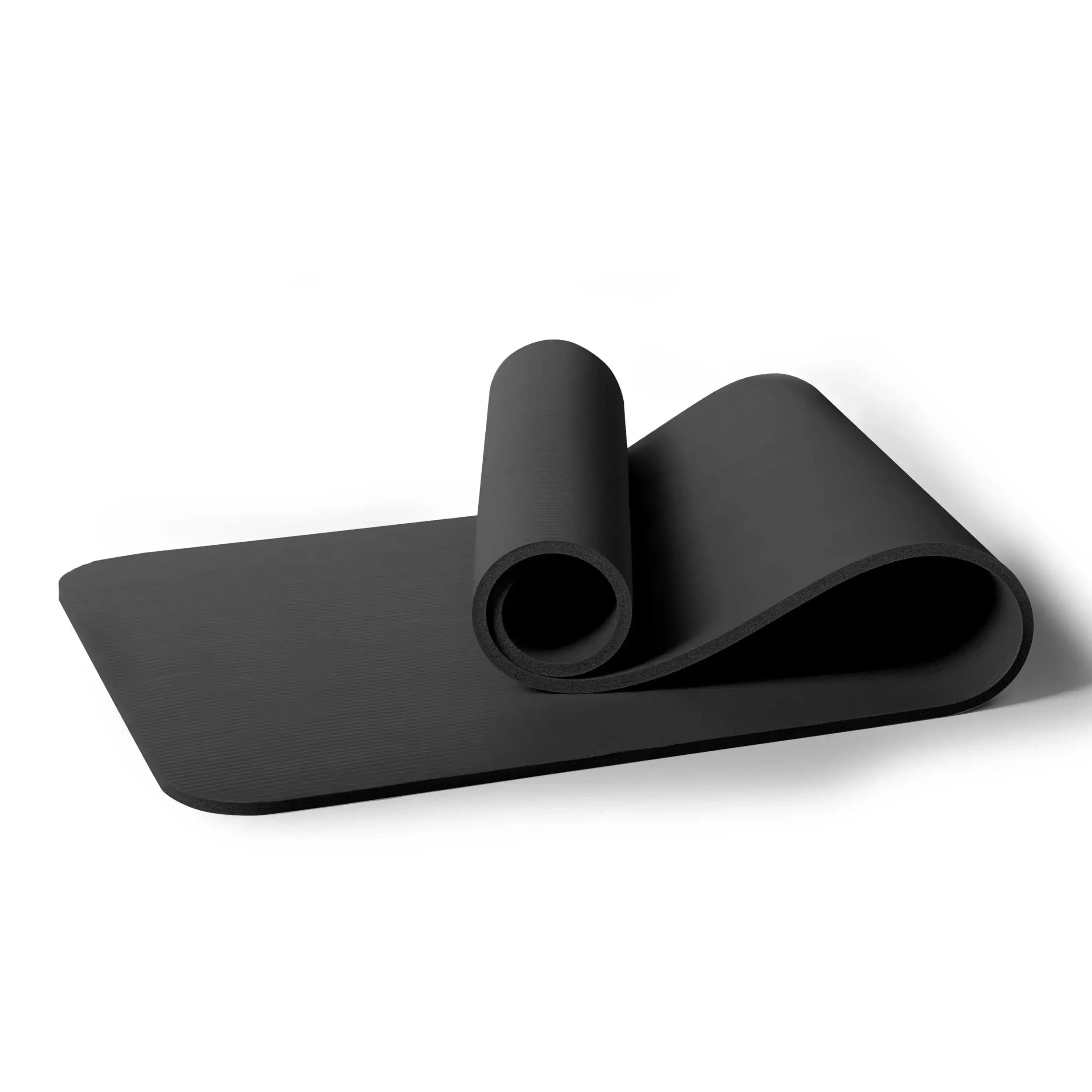 Yoga Mat Premium Non Slip Thick – Extra Comfortable Exercise Mat for Home Workouts, Pilates, Stretching & Gym – Cushioned NBR Foam, Gym Mat with Strap, for Women & Men
