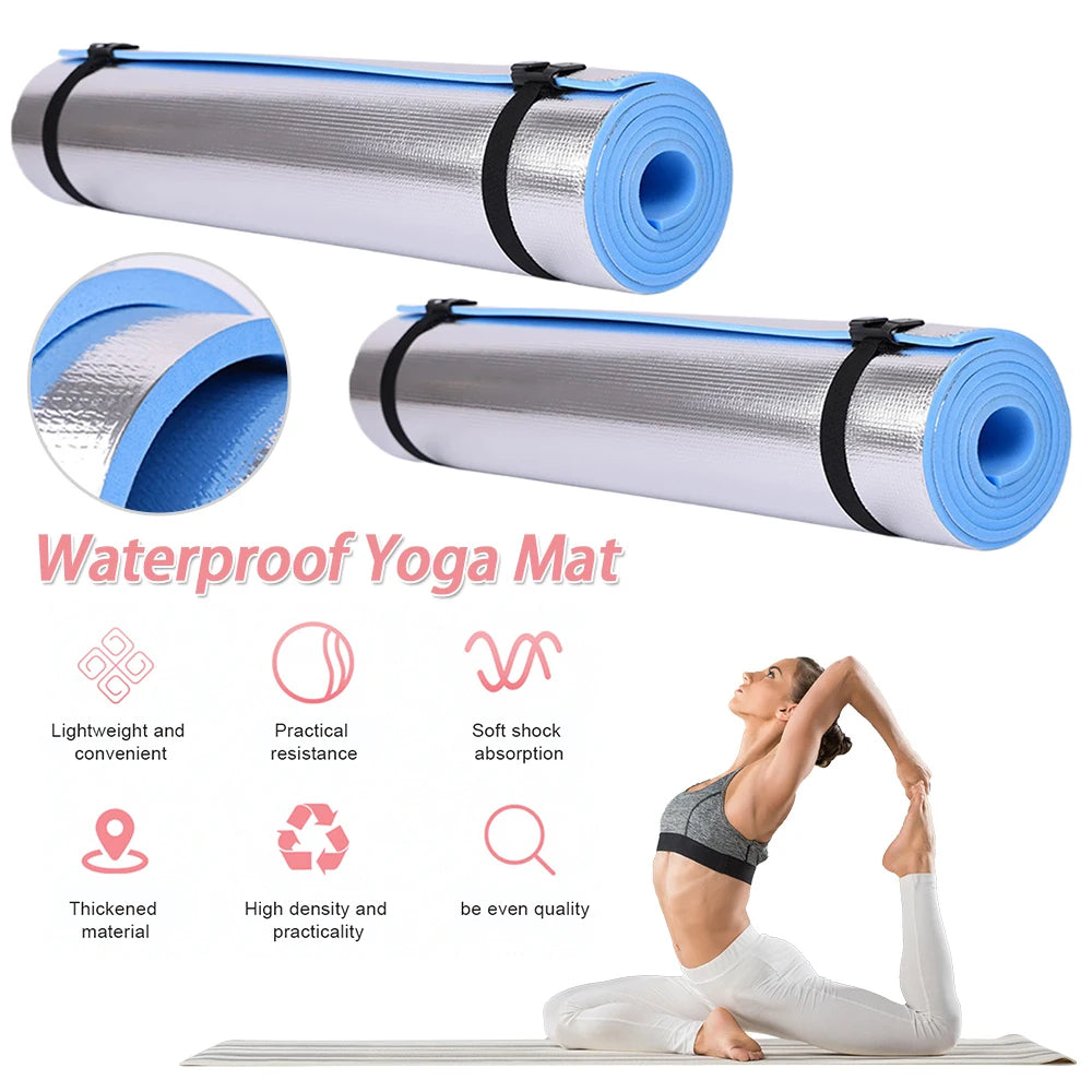 Yoga Mat Non Slip, Eco Friendly Fitness Exercise Mat with Carrying Strap,Pro Yoga Mats for Women,Workout Mats for Home, Pilates and Floor Exercises