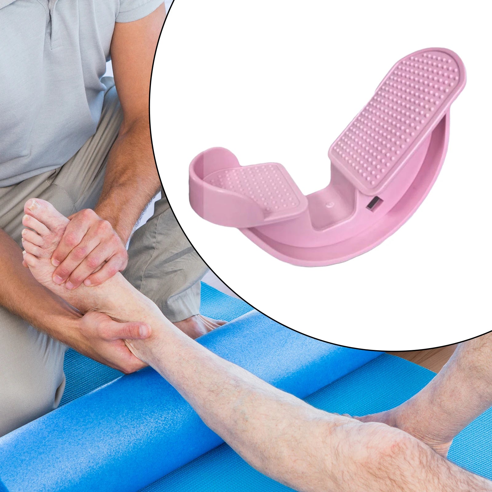 the Original Calf Stretcher and Foot Rocker for Plantar Fasciitis, Achilles Tendonitis, and Tight Calves, Made in the USA