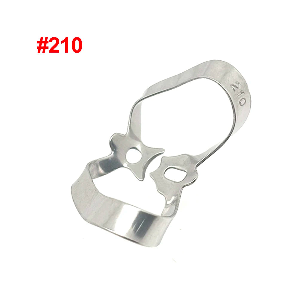 Professional Dental Rubber Dam Clamps | Endodontic Hygenic Brinker Universal Retractors| Tissue Gingival Lower Molars | Restorative Instruments Tools CE (Clamps Set of 5)