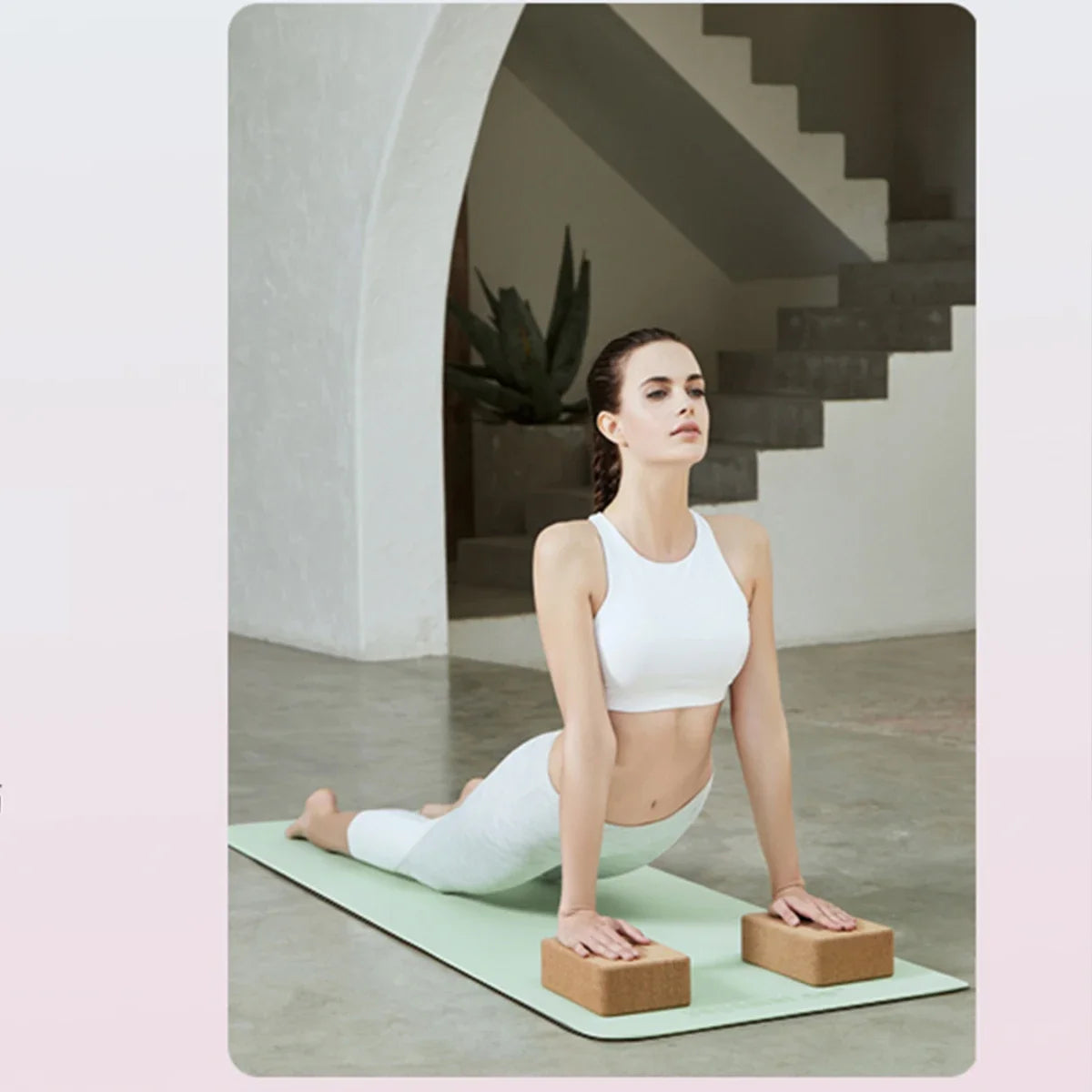 Yoga Mat Non Slip, Pilates Fitness Mats, Eco Friendly, Anti-Tear 1/4" Thick Yoga Mats for Women, Exercise Mats for Home Workout with Carrying Sling and Storage Bag