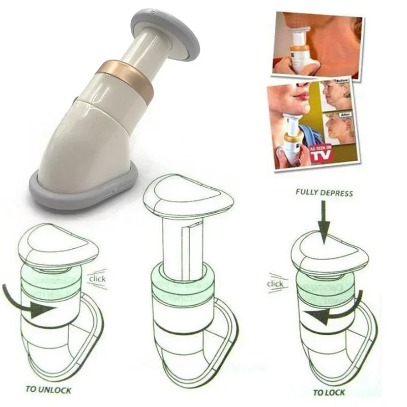 Neck Toning System - Neck, Double Chin & Jaw Exerciser - Portable Neck Workout Device Come With A Gua Sha To Improve Saggy Skin & Double Chin, Define Jawline