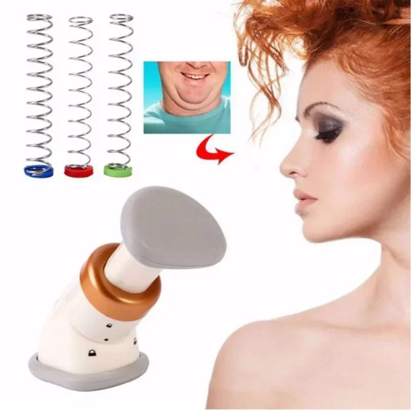 Neck Toning System - Neck, Double Chin & Jaw Exerciser - Portable Neck Workout Device Come With A Gua Sha To Improve Saggy Skin & Double Chin, Define Jawline