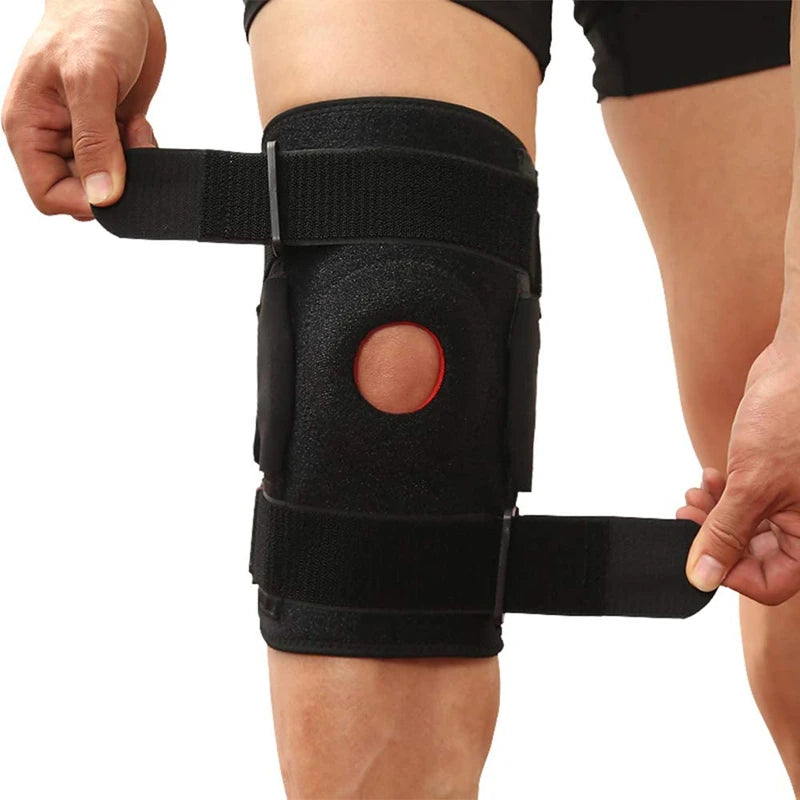 Knee Support Brace for Men Women, Adjustable Compression Sleeve Wrap Patellar Pad Tendon - Arthritis Pain, meniscus tear, Injury Recovery, Running, Workout, KS10