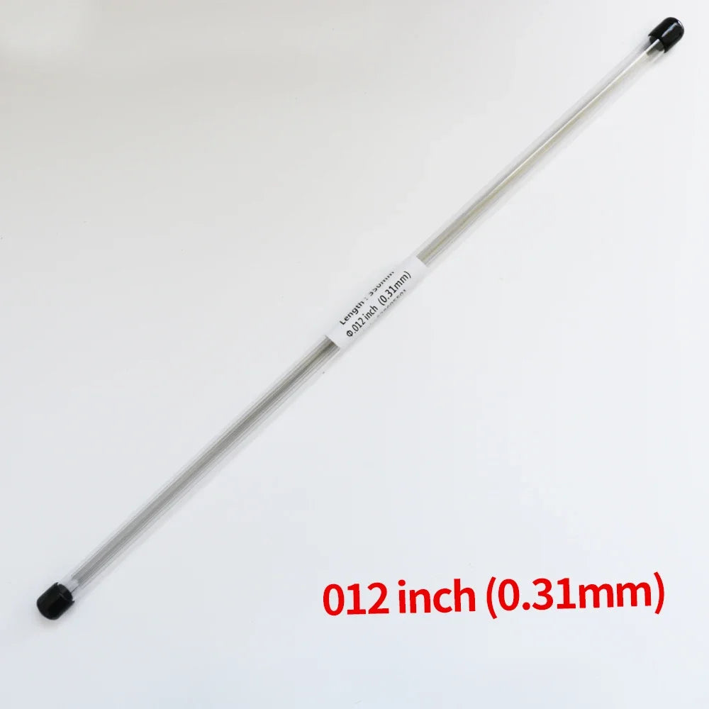 10pcs Lingual Retainer Wire Stainless SteelSuper elastic Flat Straight Twist Wires,0.010 * 0.032