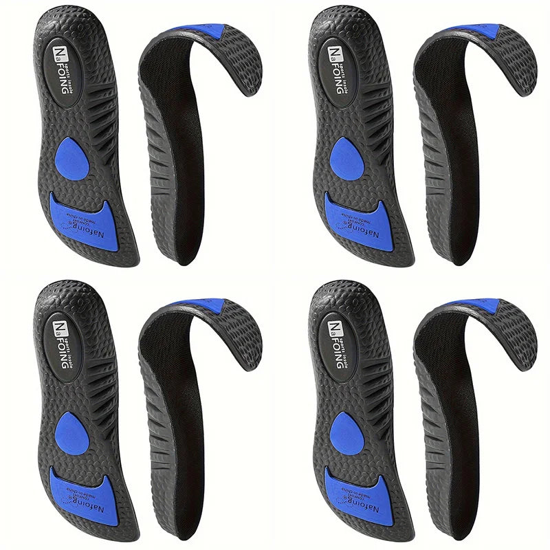 FEELLIFE Plantar Fasciitis Relief Shoe Insoles [1-Pair], Arch Support Insoles, Running Athletic Gel Shoe Inserts, Orthotic Inserts for Arch Pain[Trim to Fit: Men 8-12/Women 9-13]
