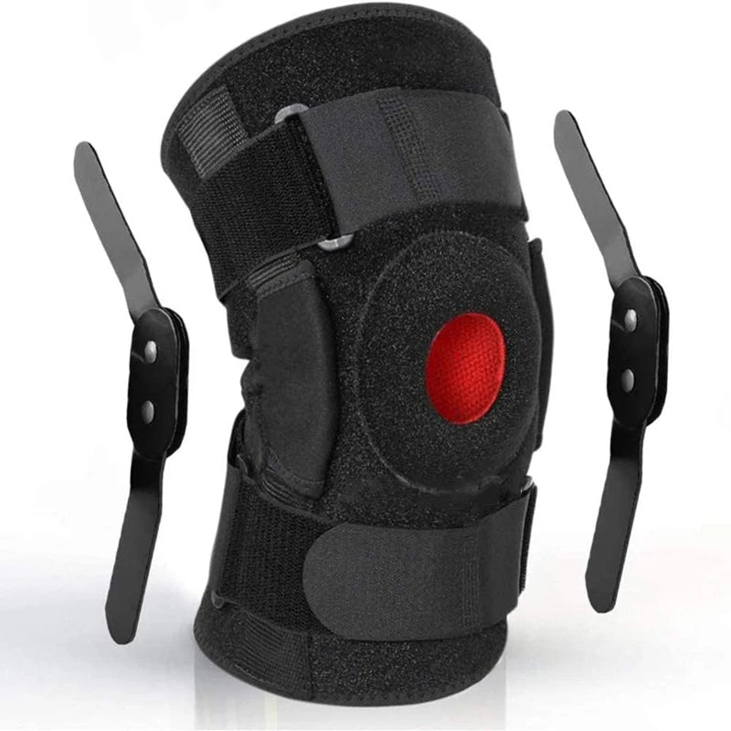 Knee Support Brace for Men Women, Adjustable Compression Sleeve Wrap Patellar Pad Tendon - Arthritis Pain, meniscus tear, Injury Recovery, Running, Workout, KS10