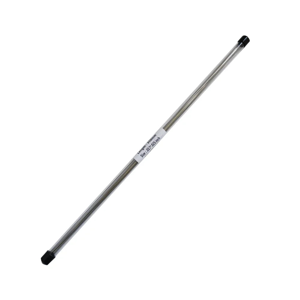 10pcs Lingual Retainer Wire Stainless SteelSuper elastic Flat Straight Twist Wires,0.010 * 0.032
