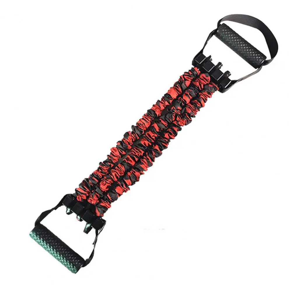 2025 New 3-Hole Resistance Stretcher,Adjustable 3-Way Resistance Band,Chest Expander Stretch Bands with Handles,Full Body Stretching & Strength Training