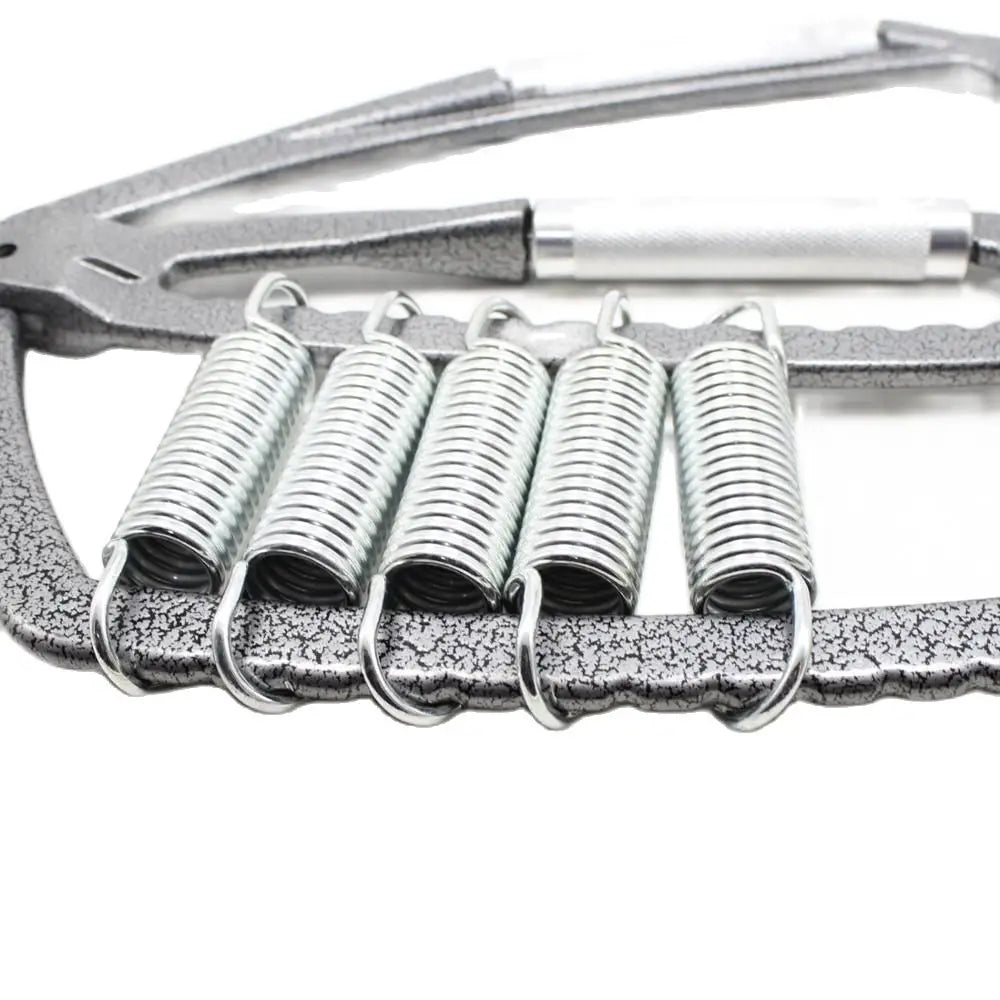 Solid Metal Hand Grip Dynamometer Hand Grip Strength Tester 165lb Adjustable Grip Strength Trainer with 5 Heavy Duty Springs,Professional Forearm & Finger Exercise Equipment for Athletes,Gym & Home Workouts