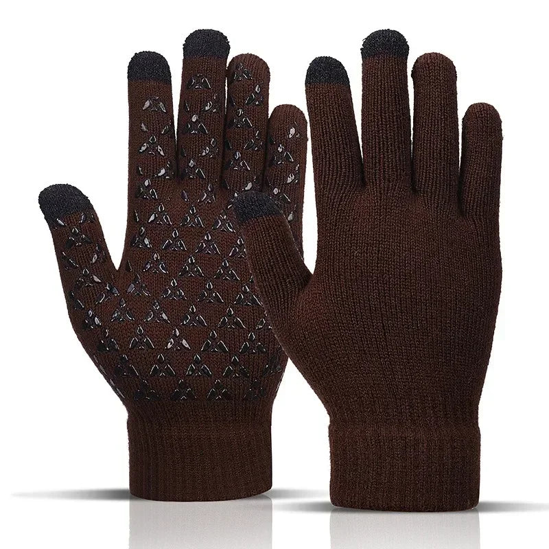 Winter Gloves for Men Women Waterproof Running Cycling for Cold Weather, Thermal Warm Windproof Material and Touch Screen Finger for Skiing Snow Driving Snowboarding